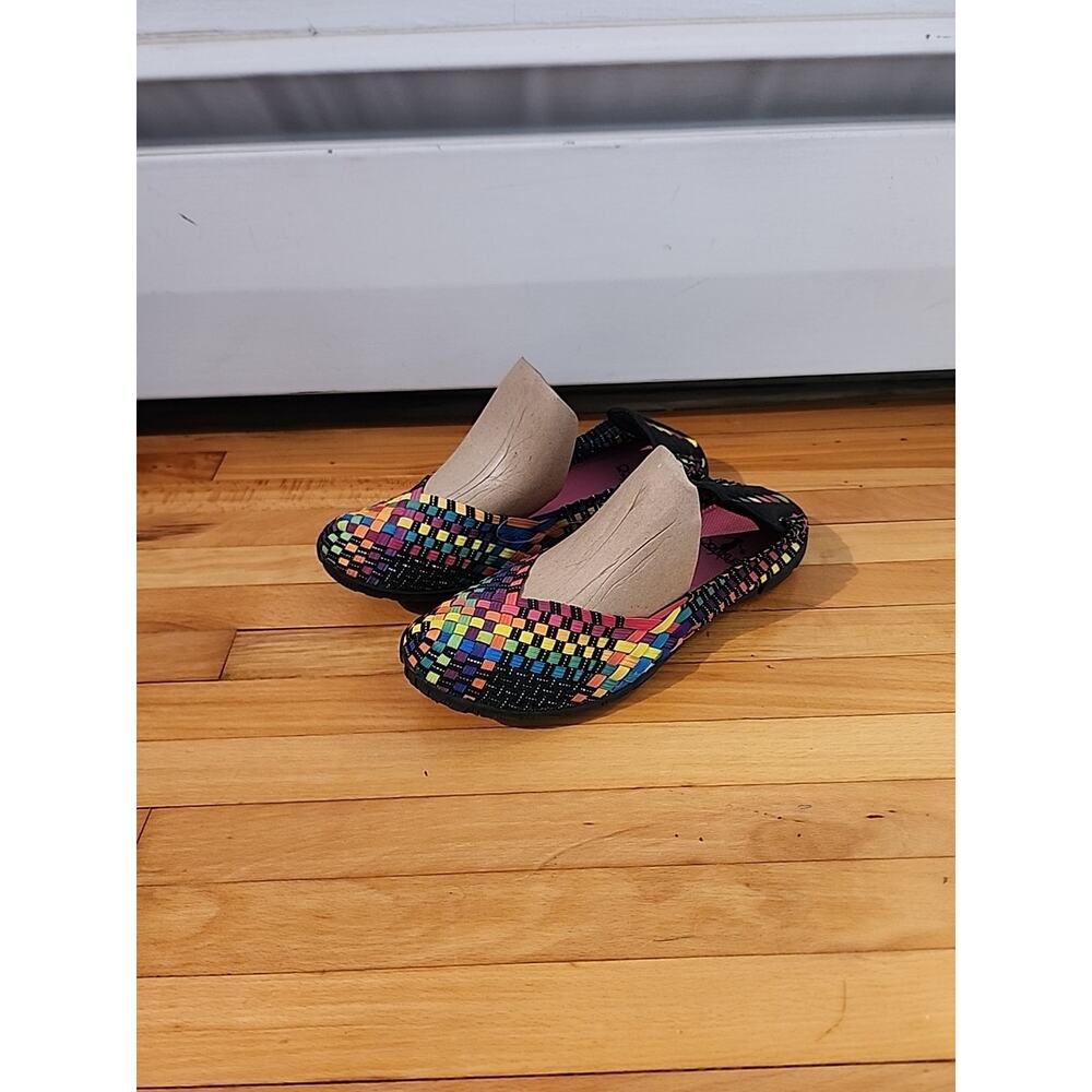 Corkys Multicolor Woven Flats